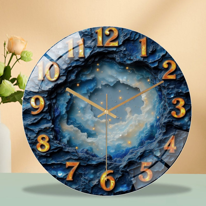 Horloge murale avec horloge murale 12 po