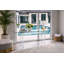 80'' W Glass Console Table
