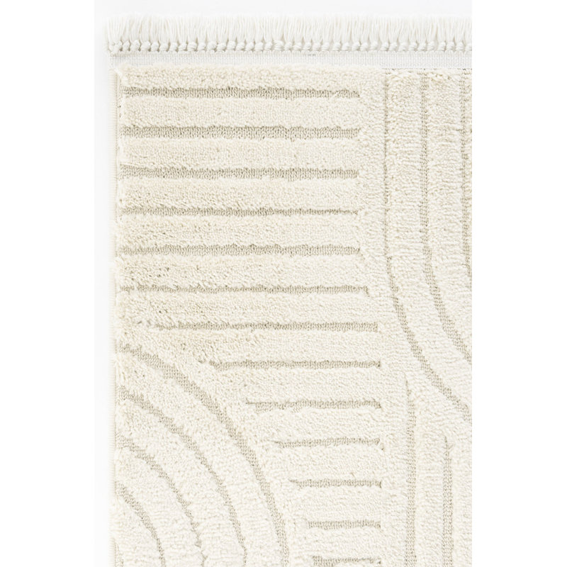 Williamsen Geometric Indoor / Outdoor Area Rug, Runner 3'3" x 11'5"