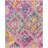 Felty Geometric Fuchsia Area Rug-1195146455