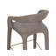Atika Upholstered Stool with Metal Frame-306444670