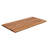 Solid Wood Teak with UV Finish and Live Edge, 60"x30"x1.5" Bracket/Corbel