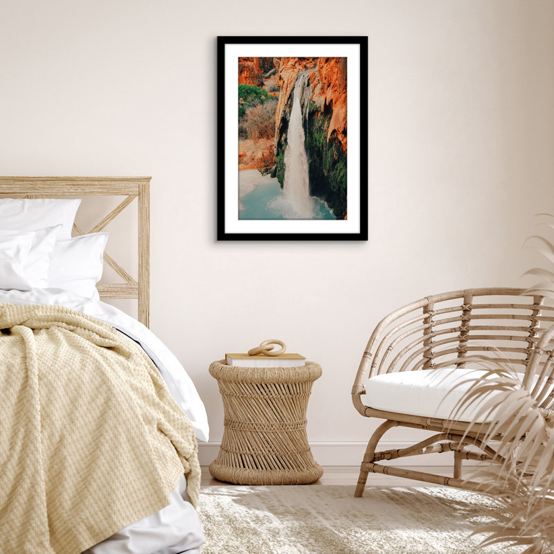 Black Wooden Poster Frame with Plexiglass Cover, 20" x 28"