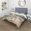 Butterfly Blue Garden II - Ensemble de housse de couette Farmhouse - Microfibre de polyester-138868638