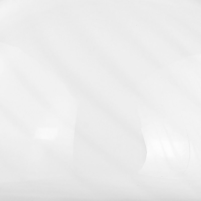 Lampe de table 12,75 "en verre blanc