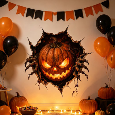 Halloween Decor Halloween Horror Wall Decals For Walls And Windows Decorations
