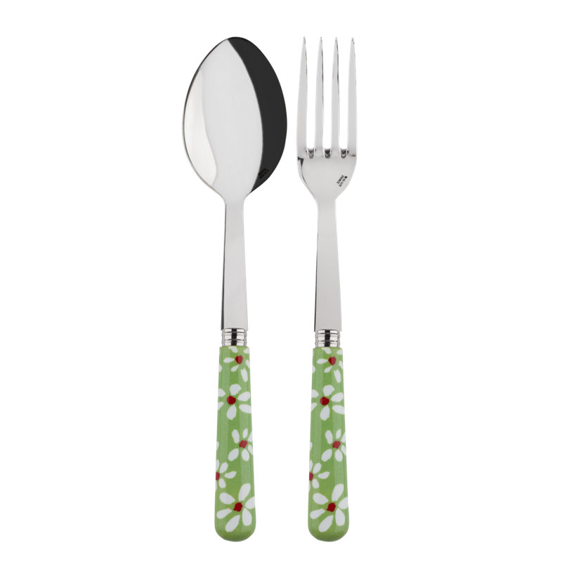 Sabre Paris - Serving Set Daisy, Garden Green