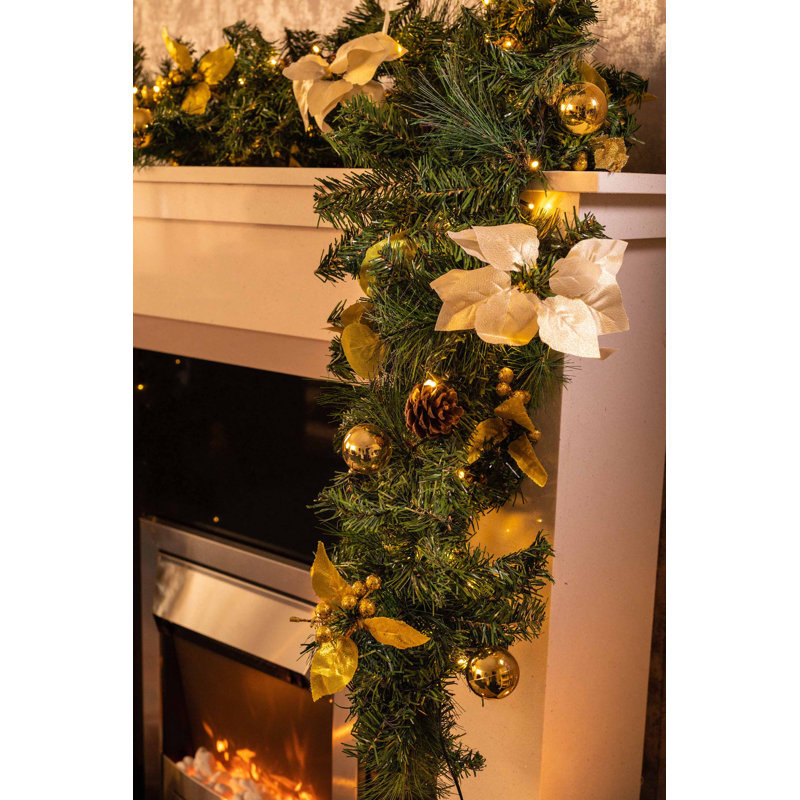 274cm Lighted Garland with Lights