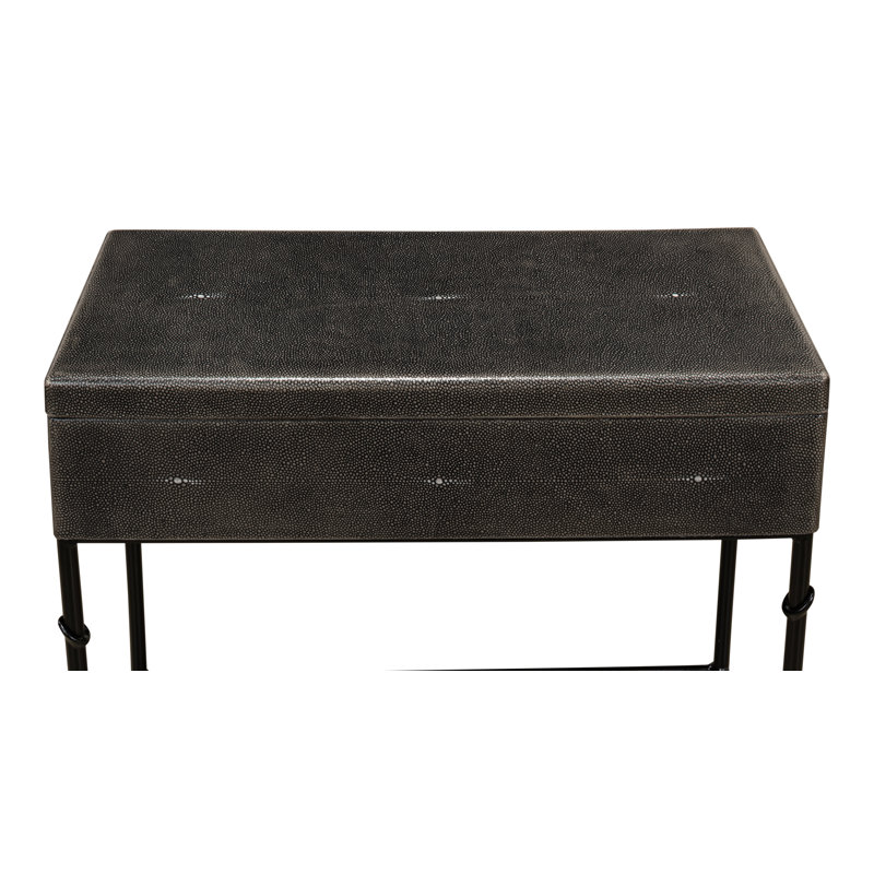 Shagreen End Table