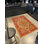 Tapis décoratif et tapis lavable dans des tons orange traditionnels