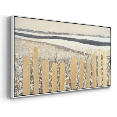 Abstract Series-DLIX- Framed Gallery Wrapped Canvas -Ready to Hang
