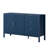 Amarilys 55.1'' Modern Wave-Pattern Buffet Cabinet Sideboard With 3 Drawers-1330066922