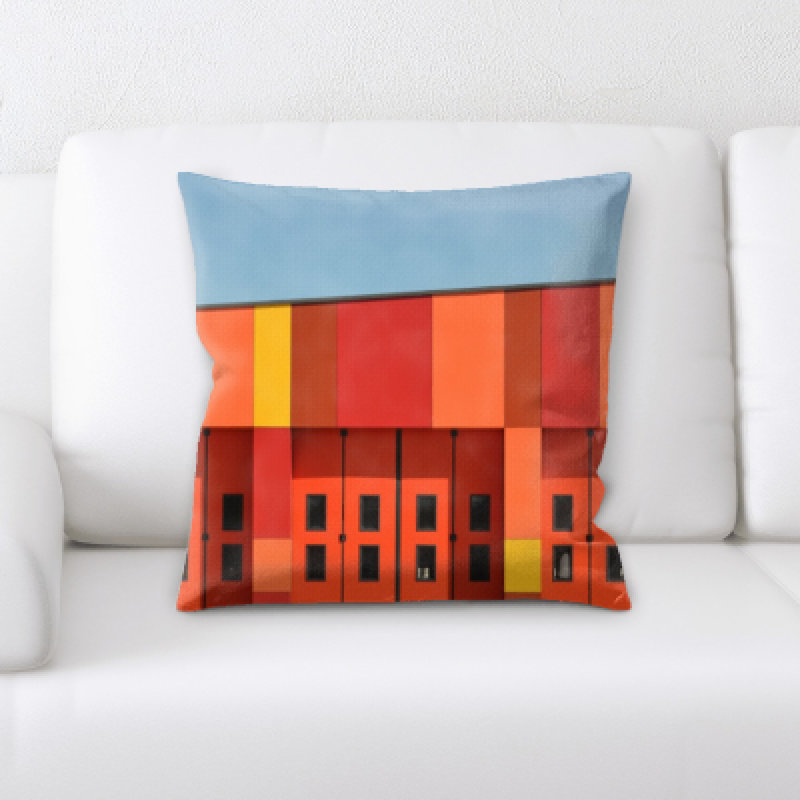 Microsuede Throw Pillow