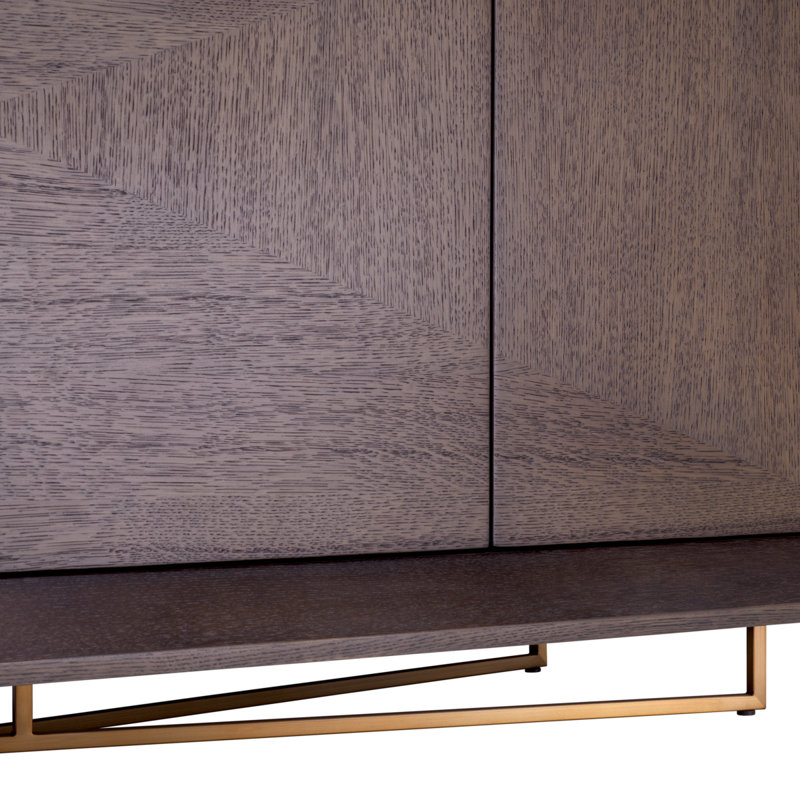 Sonesta 70.87'' W Solid Wood Sideboard, 	Mocha