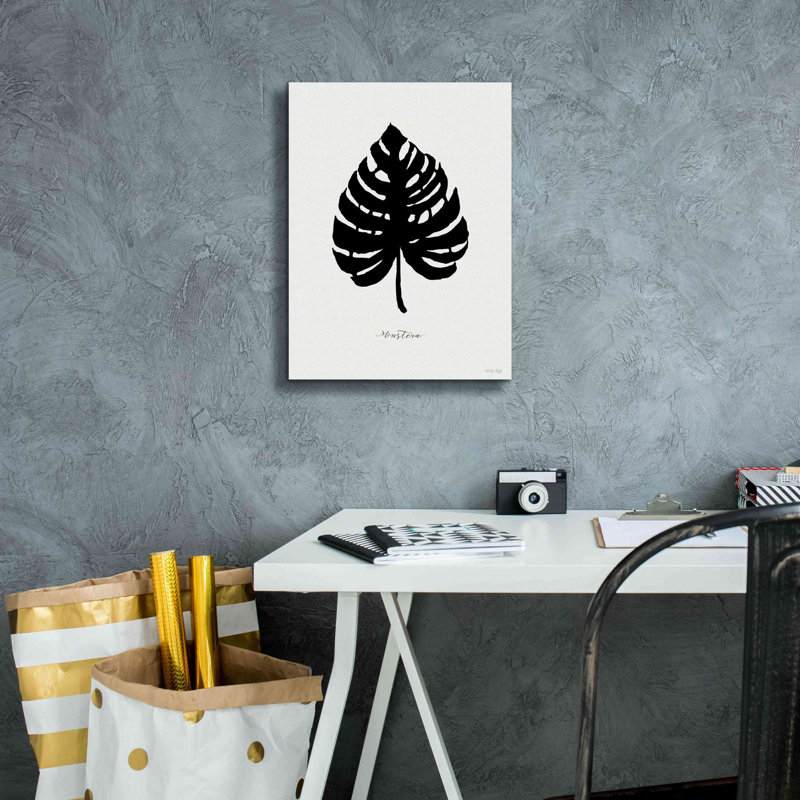 "Palmier ébène II" par Cindy Jacobs, H 16 po x l 12 po x P 0,75 po