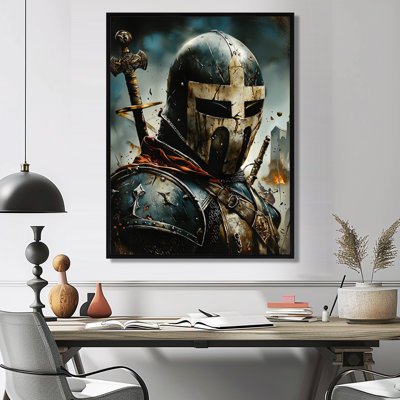 The Crusader Path To The Holy  - Army Soldiers Wall Art