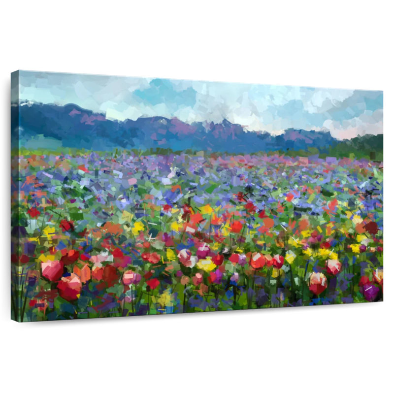 Alvord Spring Abstract, 16" H x 24" W