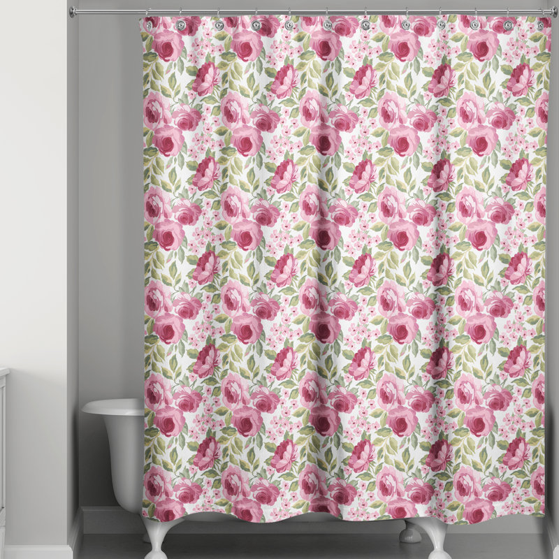 Rideau de douche simple Seay