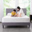 Dwinnell Barrel Pocket Sprung 1000 Mattress with Tight Top Memory Foam-51336207
