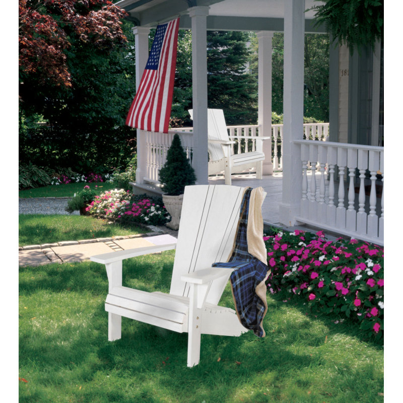 Chaise Adirondack en bois massif Phoenixville