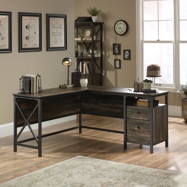 Trent Austin Design® Hovey L-Shape Executive Desk & Reviews | Wayfair