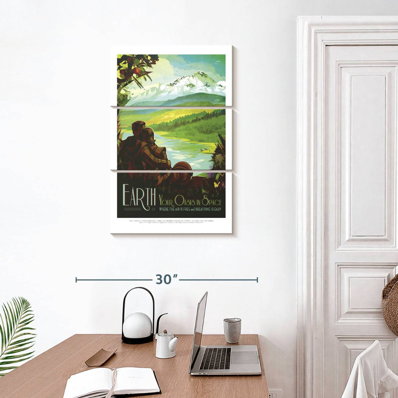 Alvord, votre oasis dans l'espace, H 32 po x l 20 po