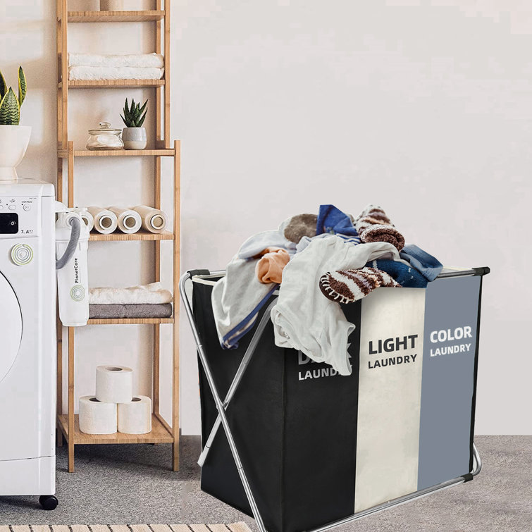 Metal Free Standing Laundry Room Organizer