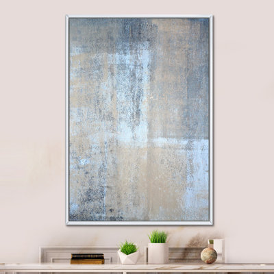 Art moderne gris et bleu II 2FL47734