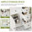 30'' Single Bathroom Vanity with Ceramic Top