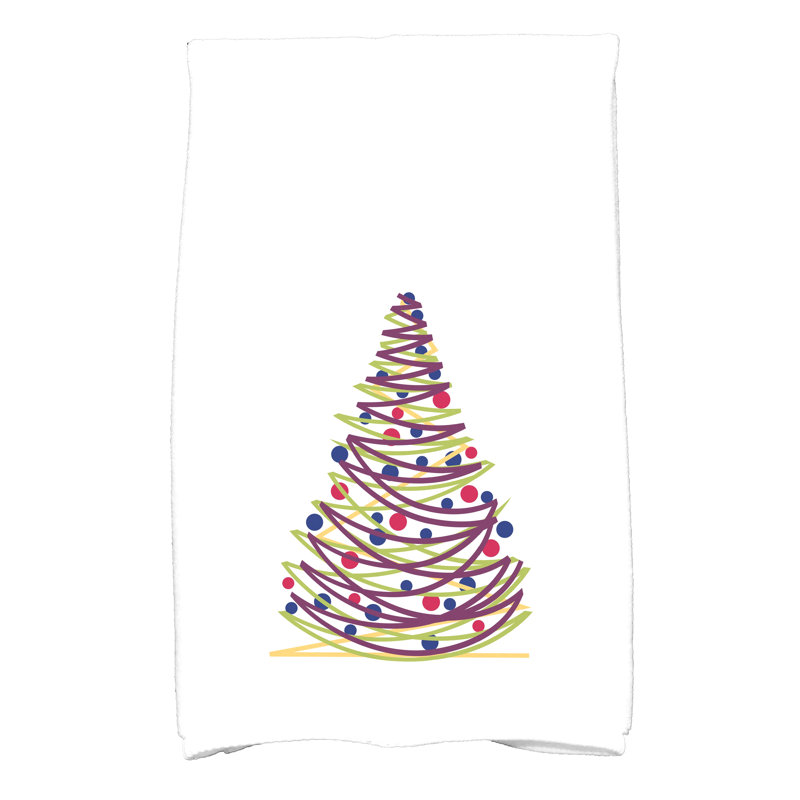 Tea Towel Kitchen Towel, Purple