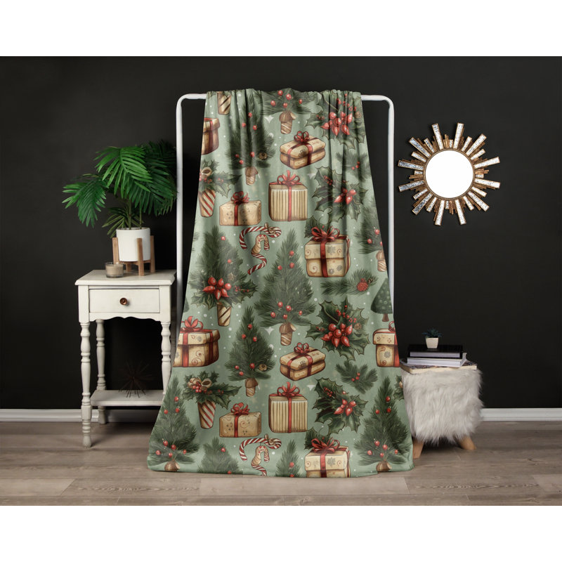 Throw Blanket, 51" W x 60" L