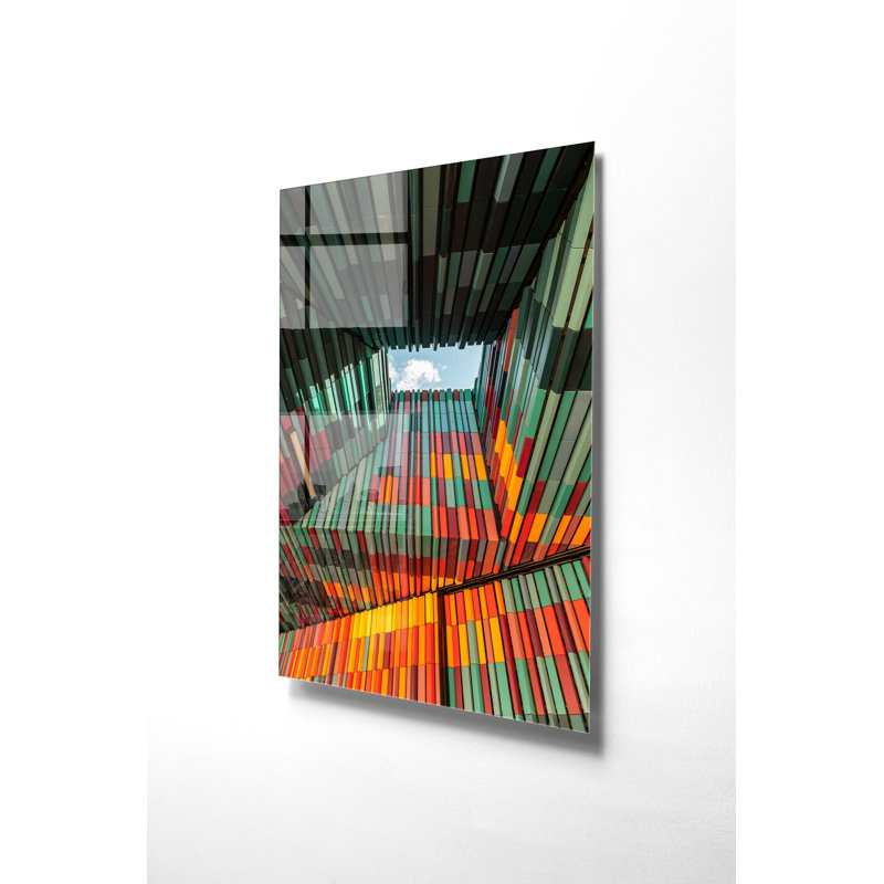 Verre 2, H 11,8 po x l 17,7 po x P 1 po