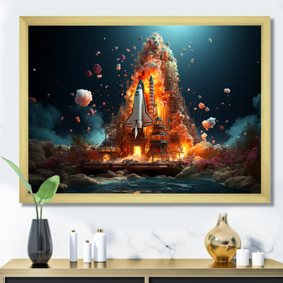 " Blastoff Space Shuttle Launch I "
