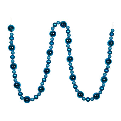Huseby 9' Assorted Christmas Ball Ornament Garland