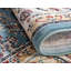 Tapis traditionnel Kelayeh couleur indigo