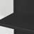 23.62"Glass Doors Modern Two-Door Wall Cabinet With Featuring Two-Tier Enclosed Storage, An Open Shelf, And Towel Rack, For Entryway Living Room Bathroom Dining Room,Black