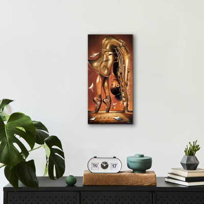 Balletic Tune' by Salaam , Acrylic Glass Wall Art