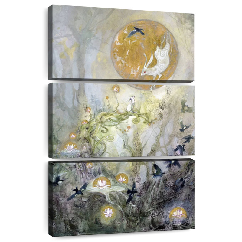 Kelan Moongazing, 74" H x 48" W