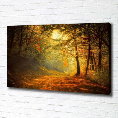 Autumn Forest - Wrapped Canvas Print