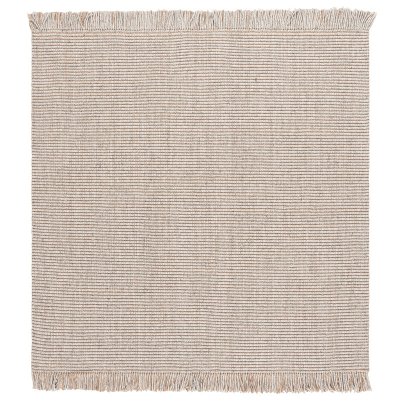 Natural Fiber 842 Area Rug In Grey, Square 6'