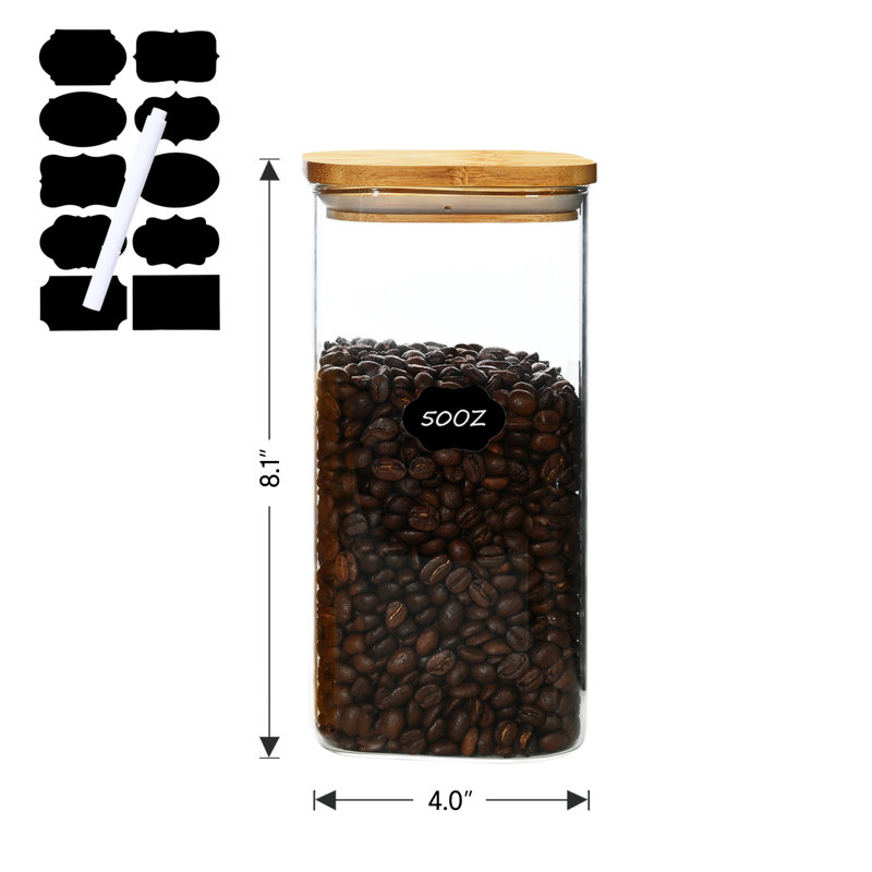 Glass Jar - Set of 3