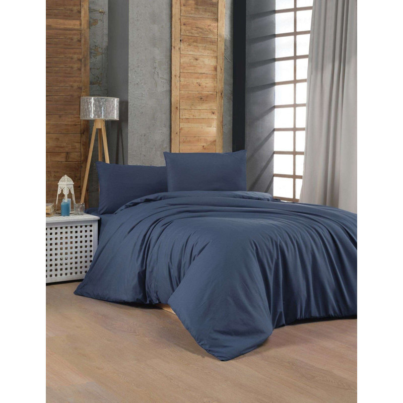 Ensemble de housse de couette, Housse de couette très grand et 2 taies d'oreille, Cream