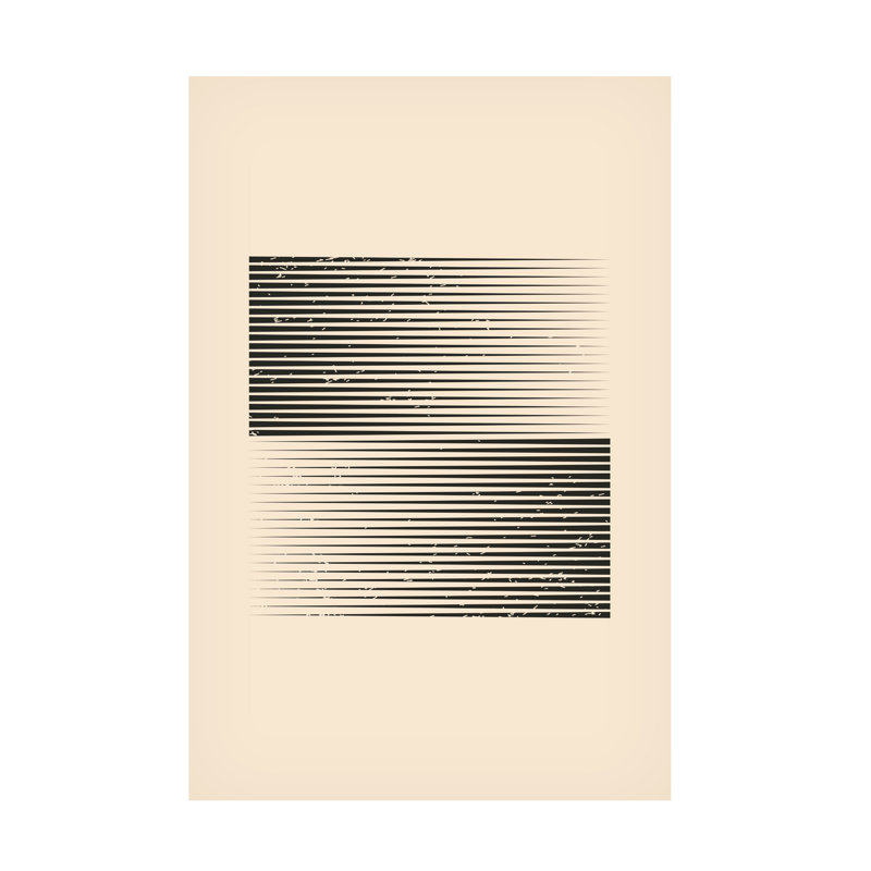 Jay Stanley Boho Minimal Shapes 2 sur impression sur toile, H 47 po x l 30 po x P 2 po