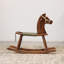 Chaise berçante en bois-100781612