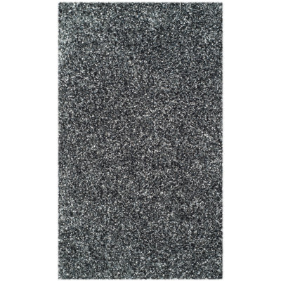 Delane Handmade Tufted Charcoal Area Rug