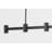 Braulio 5 - Light Black Brass LED Kitchen Island Pendant