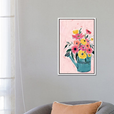 Spring Garden 1 Piece Wall Art on Canvas
