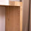 Console moderne, table d'entrée de 62 po avec plateau à chevrons et canapé en bois manufacturé