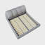 Upholstered Platform Bed with Oversized Padded Backrest-840182891-825926915