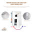 Robinet de douche avec valve brute-70483351